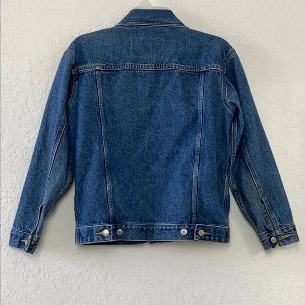 ✅Women FADED GLORY Authentic Blue Jeans Jacket M